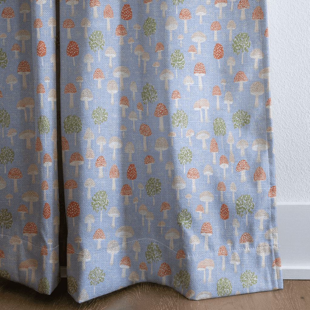 Mushroom Forest_ - Curtain Panel - The Drapery