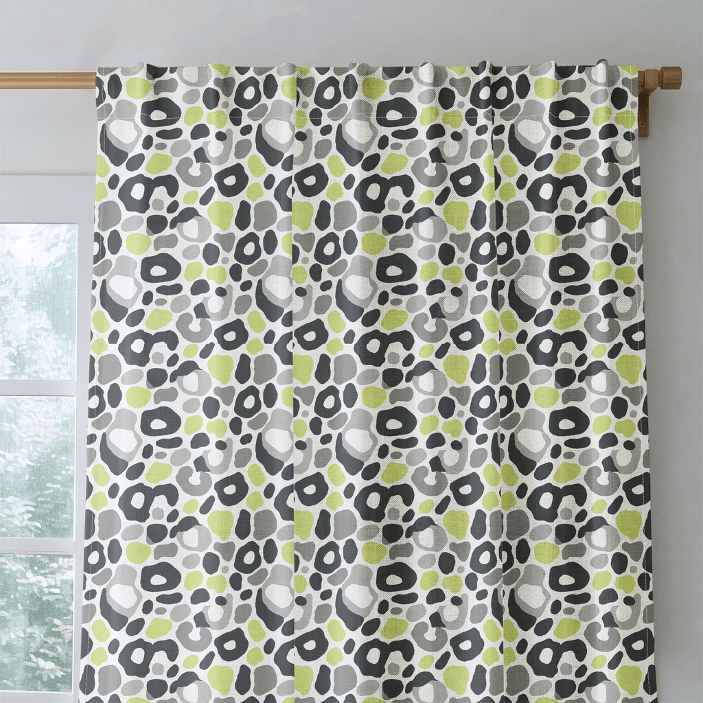 Nadia Leopard - Curtain Panel - The Drapery
