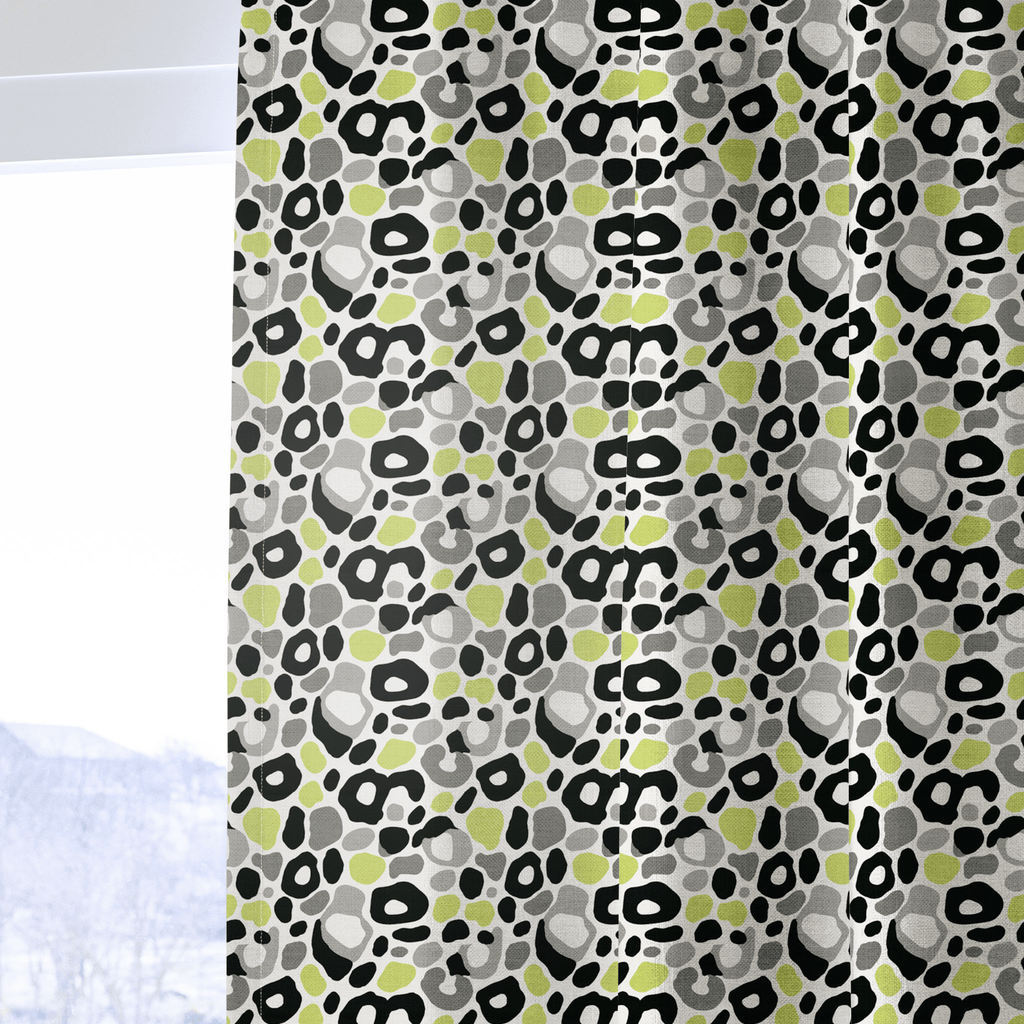 Nadia Leopard - Curtain Panel - The Drapery