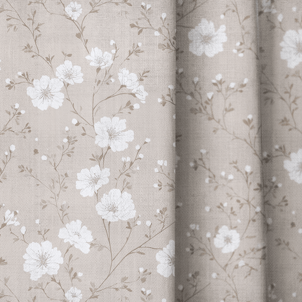 Natalia Blossoms - Curtain Panel - The Drapery