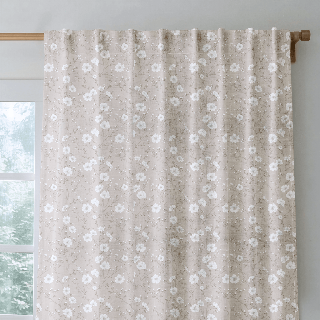 Natalia Blossoms - Curtain Panel - The Drapery