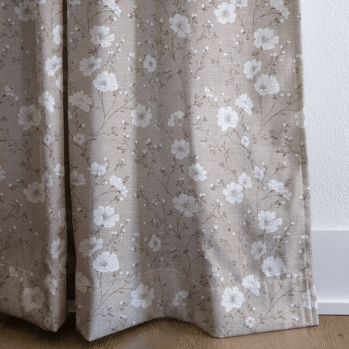 Natalia Blossoms - Curtain Panel - The Drapery