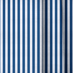 Navy Stripe - Curtain Panel - The Drapery