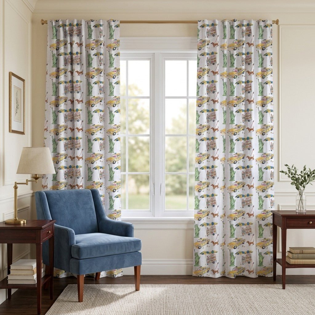 New York Staples - Curtain Panel - The Drapery