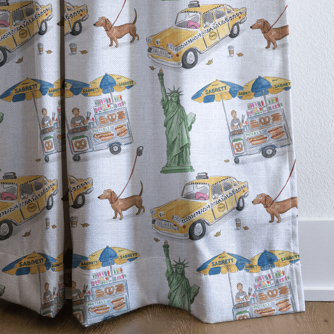 New York Staples - Curtain Panel - The Drapery