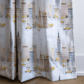 New York Taxi - Curtain Panel - The Drapery