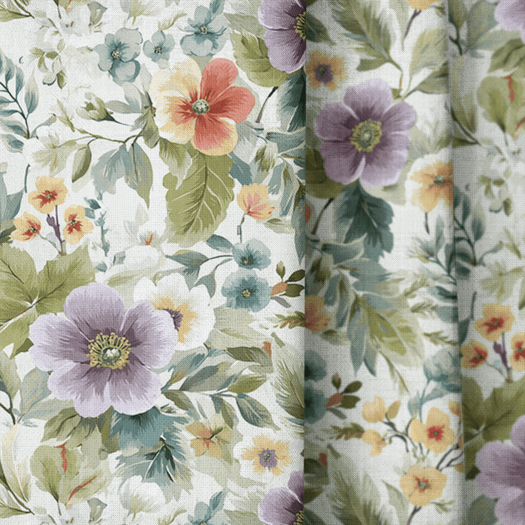 Nicosia Bloom - Curtain Panel - The Drapery
