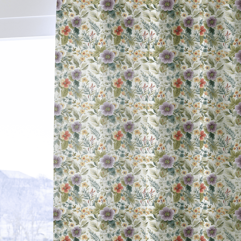 Nicosia Bloom - Curtain Panel - The Drapery