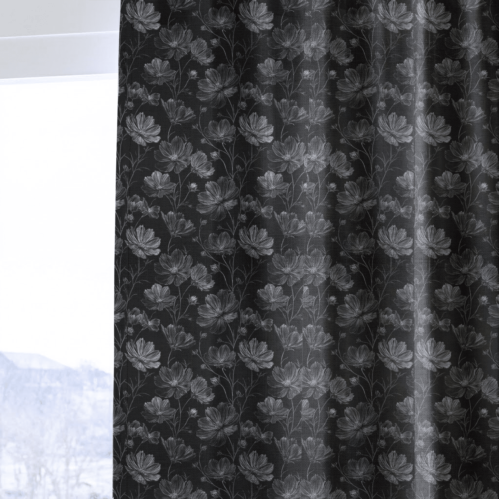 Nightshade - Curtain Panel - The Drapery
