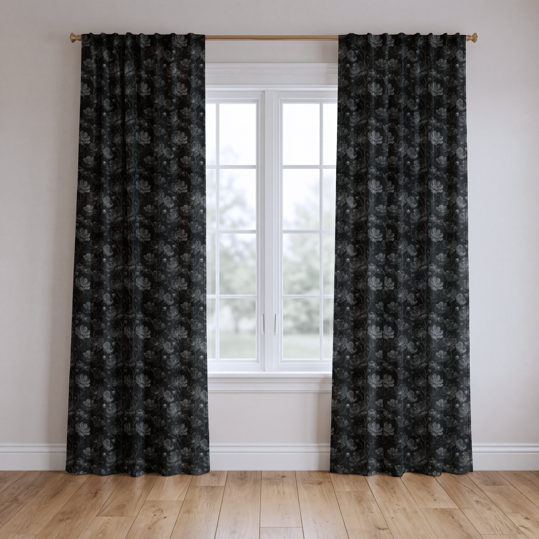 Nightshade - Curtain Panel - The Drapery