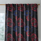 Nightshade Noir - Curtain Panel - The Drapery