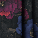 Nightshade Noir - Curtain Panel - The Drapery