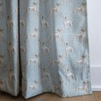 Noble Canine - Curtain Panel - The Drapery