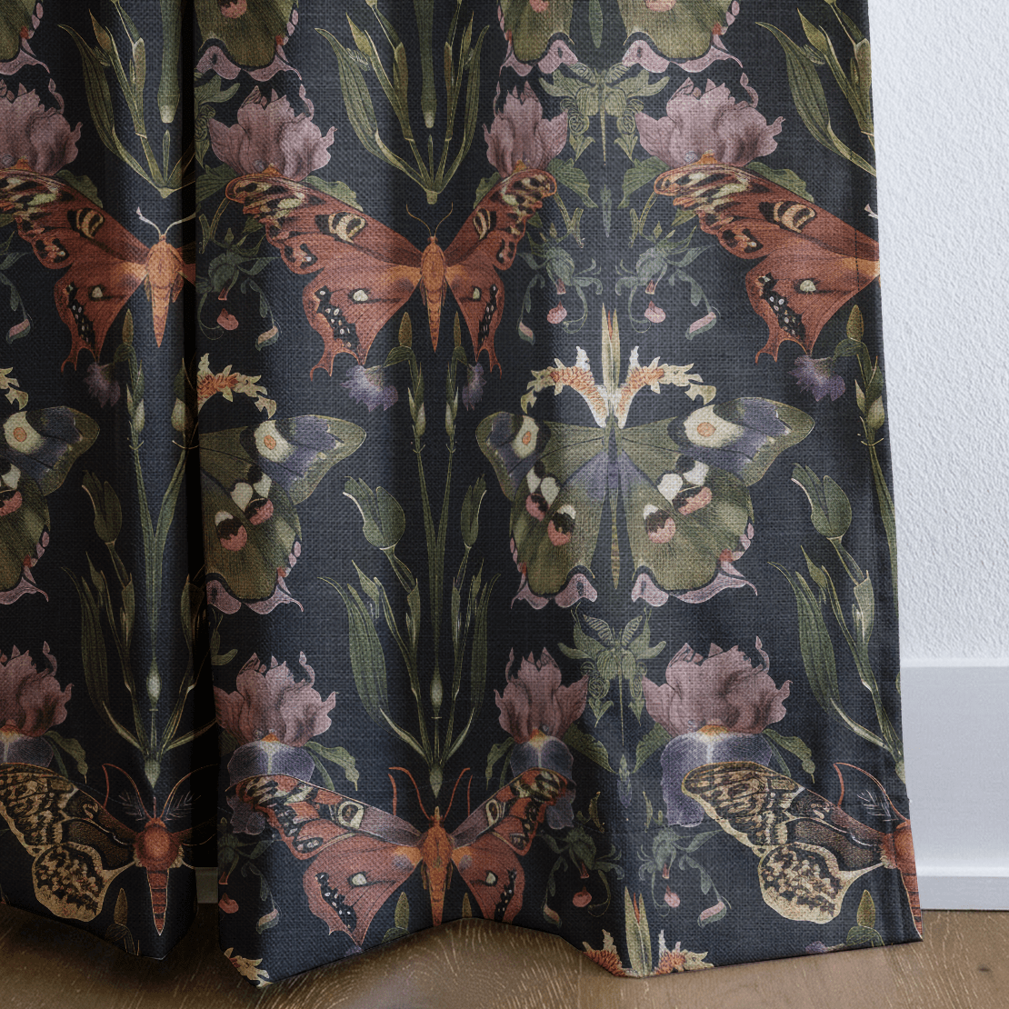Nocturne Meadow - Curtain Panel - The Drapery