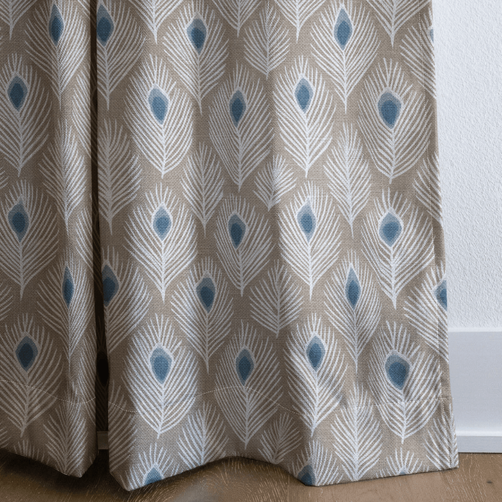 Noelle Feather - Curtain Panel - The Drapery