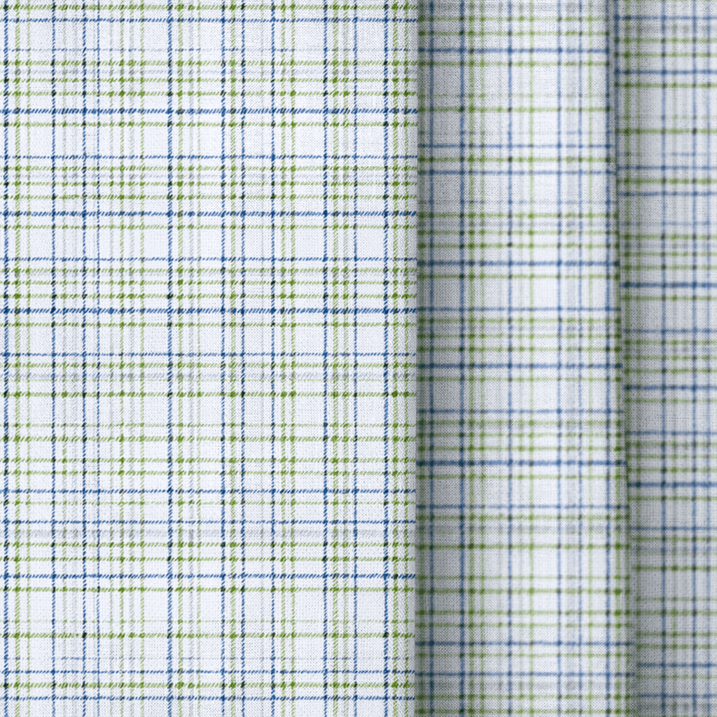 Noor Plaid - Curtain Panel - The Drapery
