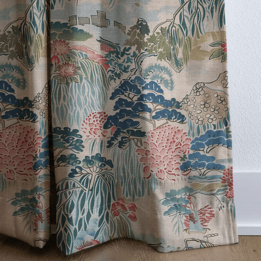 Nostalgic Garden 1 - Curtain Panel - The Drapery
