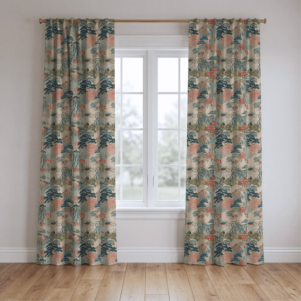 Nostalgic Garden 1 - Curtain Panel - The Drapery