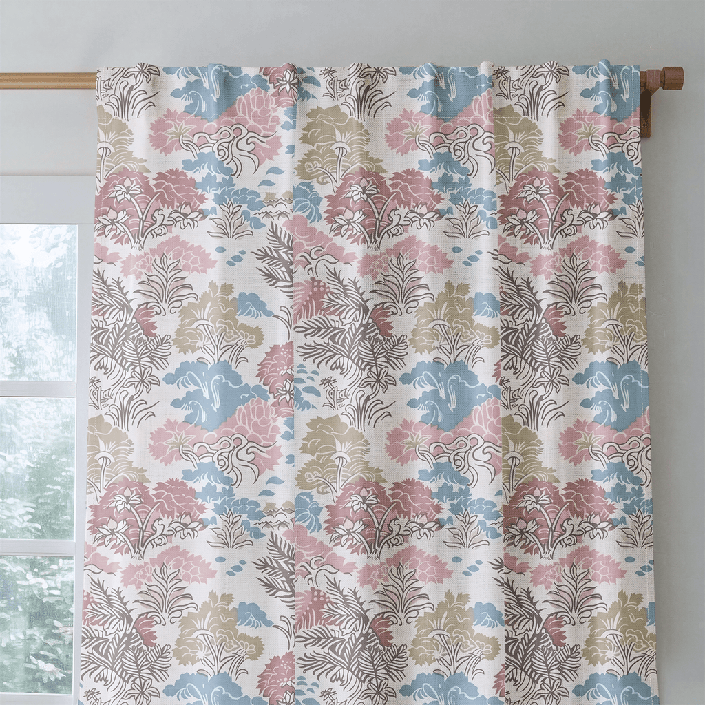 Nostalgic Garden 2 - Curtain Panel - The Drapery