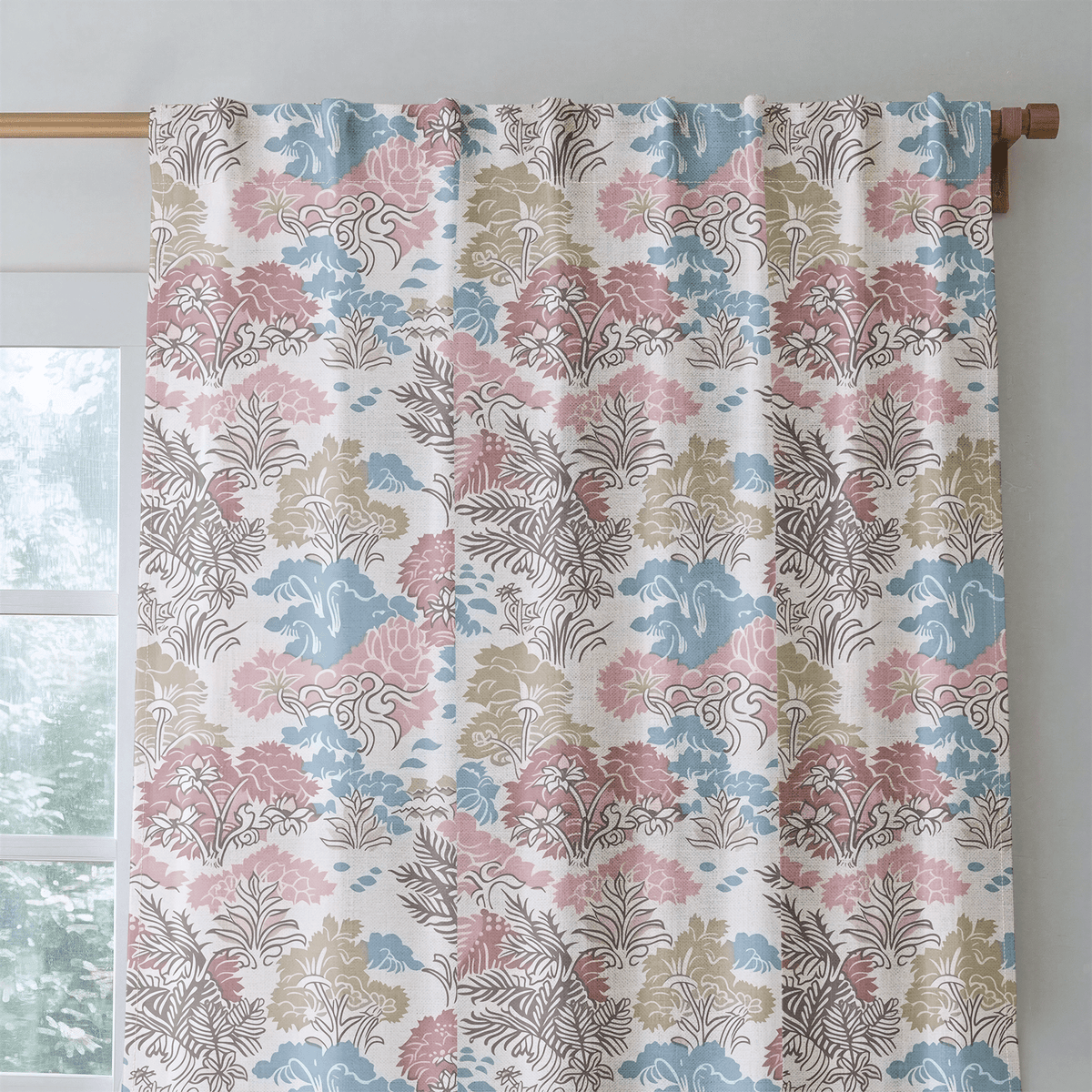 Nostalgic Garden 2 - Curtain Panel - The Drapery