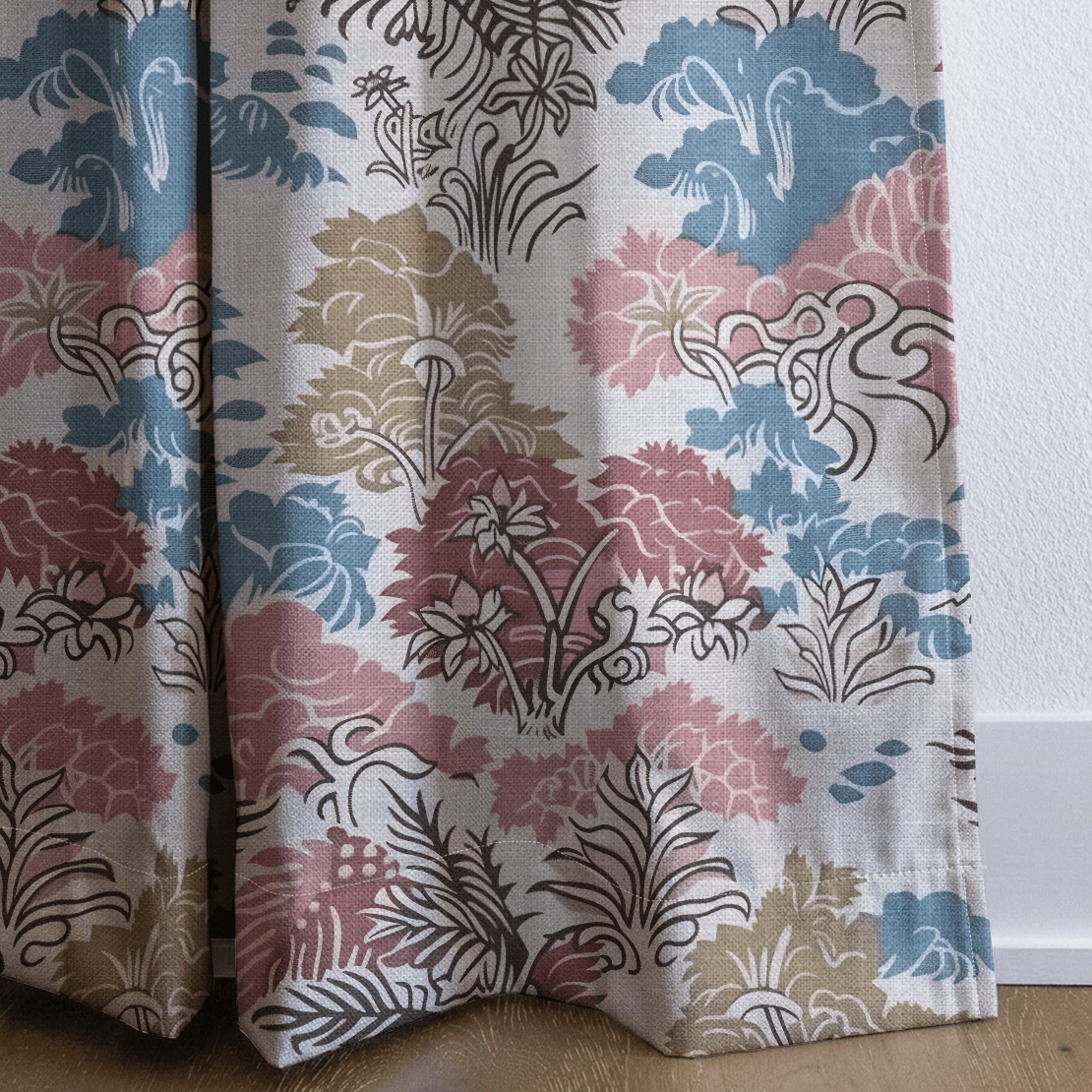 Nostalgic Garden 2 - Curtain Panel - The Drapery