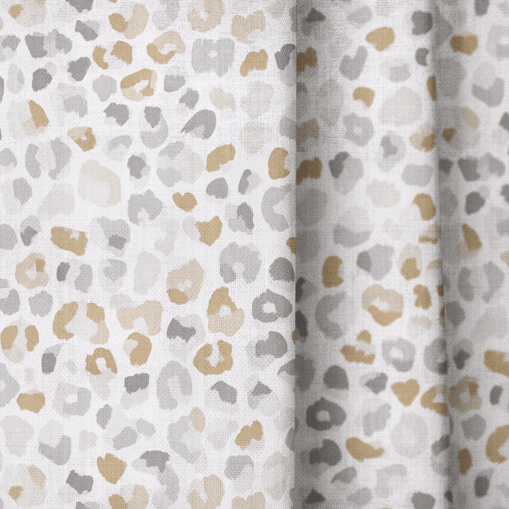 Oberon Leopard - Curtain Panel - The Drapery
