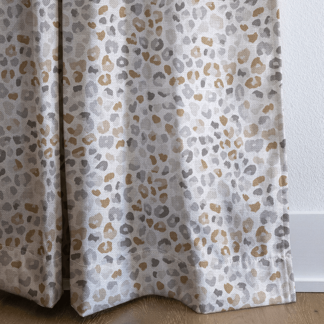 Oberon Leopard - Curtain Panel - The Drapery