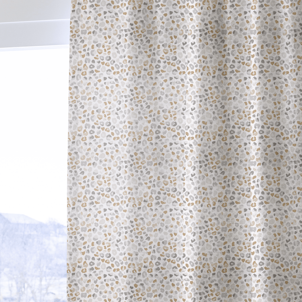 Oberon Leopard - Curtain Panel - The Drapery
