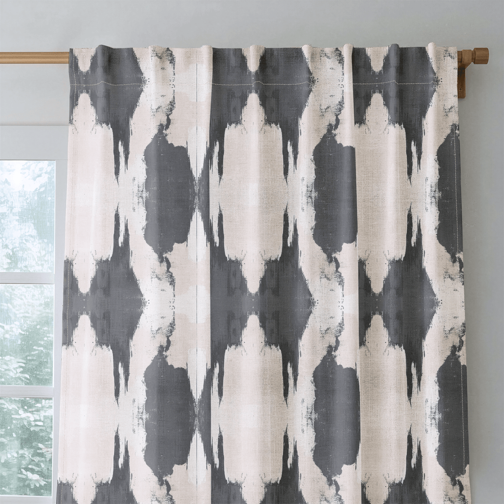 Obsidian Fade - Curtain Panel - The Drapery