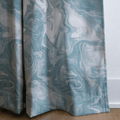 Ocean Marble - Curtain Panel - The Drapery