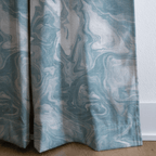 Ocean Marble - Curtain Panel - The Drapery