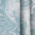 Ocean Marble - Curtain Panel - The Drapery
