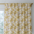 Ochre Gentle Bloom - The Drapery