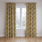 Ochre Gentle Bloom - The Drapery