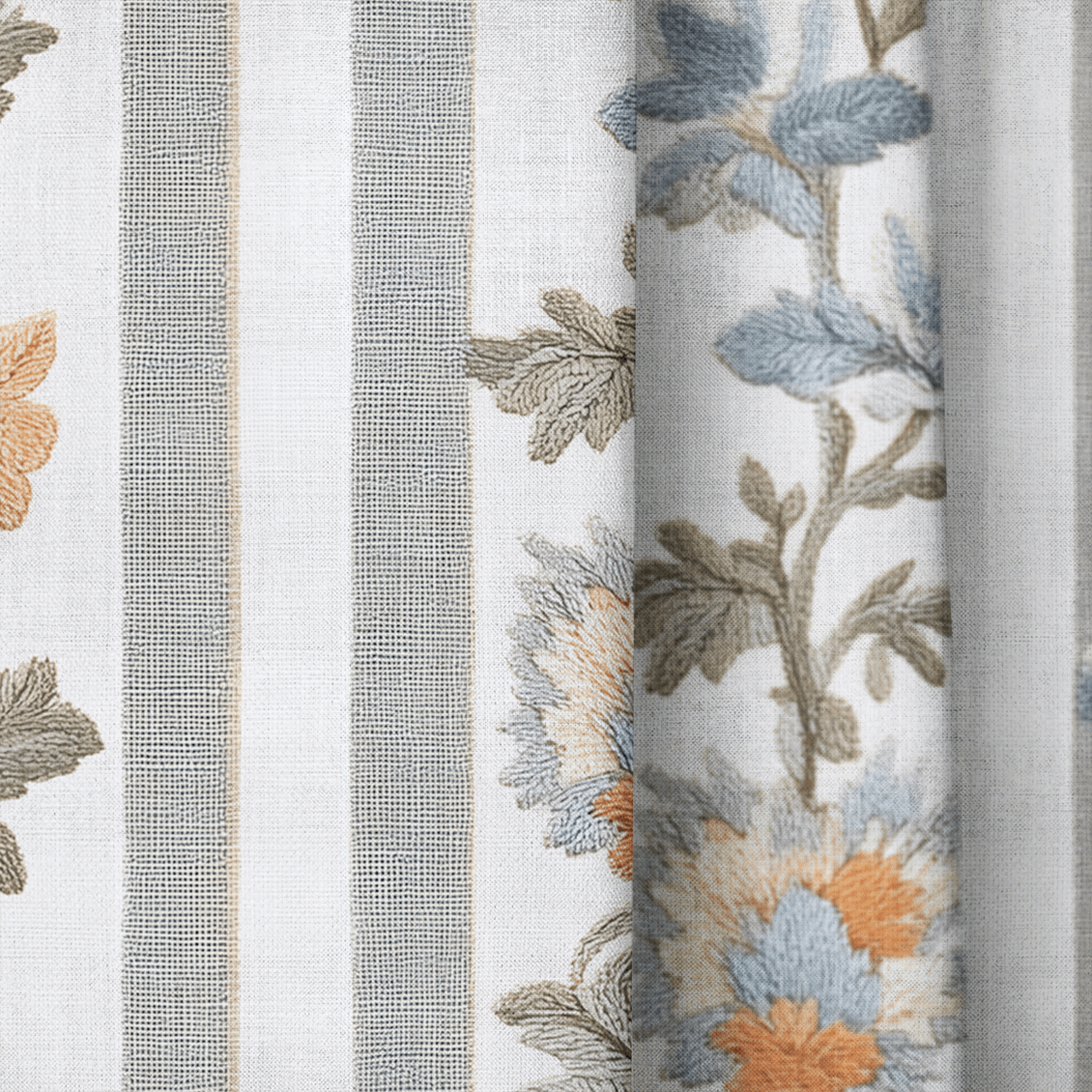 October Haze - Curtain Panel - The Drapery