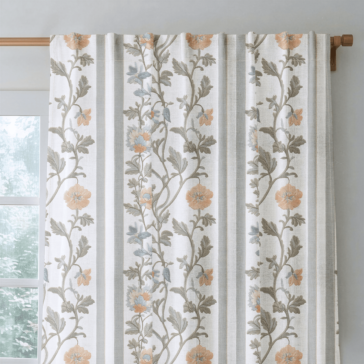 October Haze - Curtain Panel - The Drapery