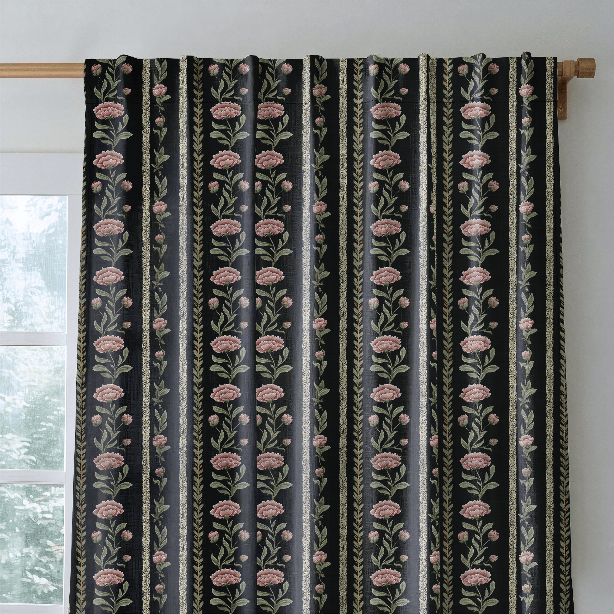 Odelina Bloom - Curtain Panel - The Drapery