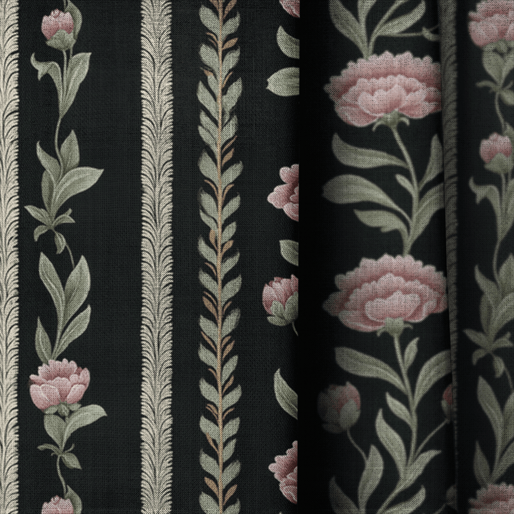 Odelina Bloom - Curtain Panel - The Drapery