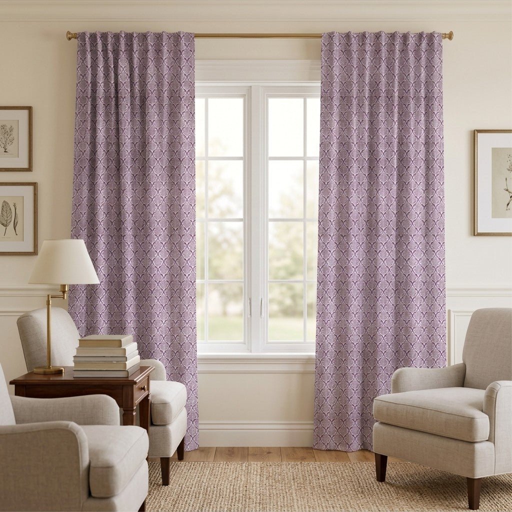 Odessa Clove - Curtain Panel - The Drapery