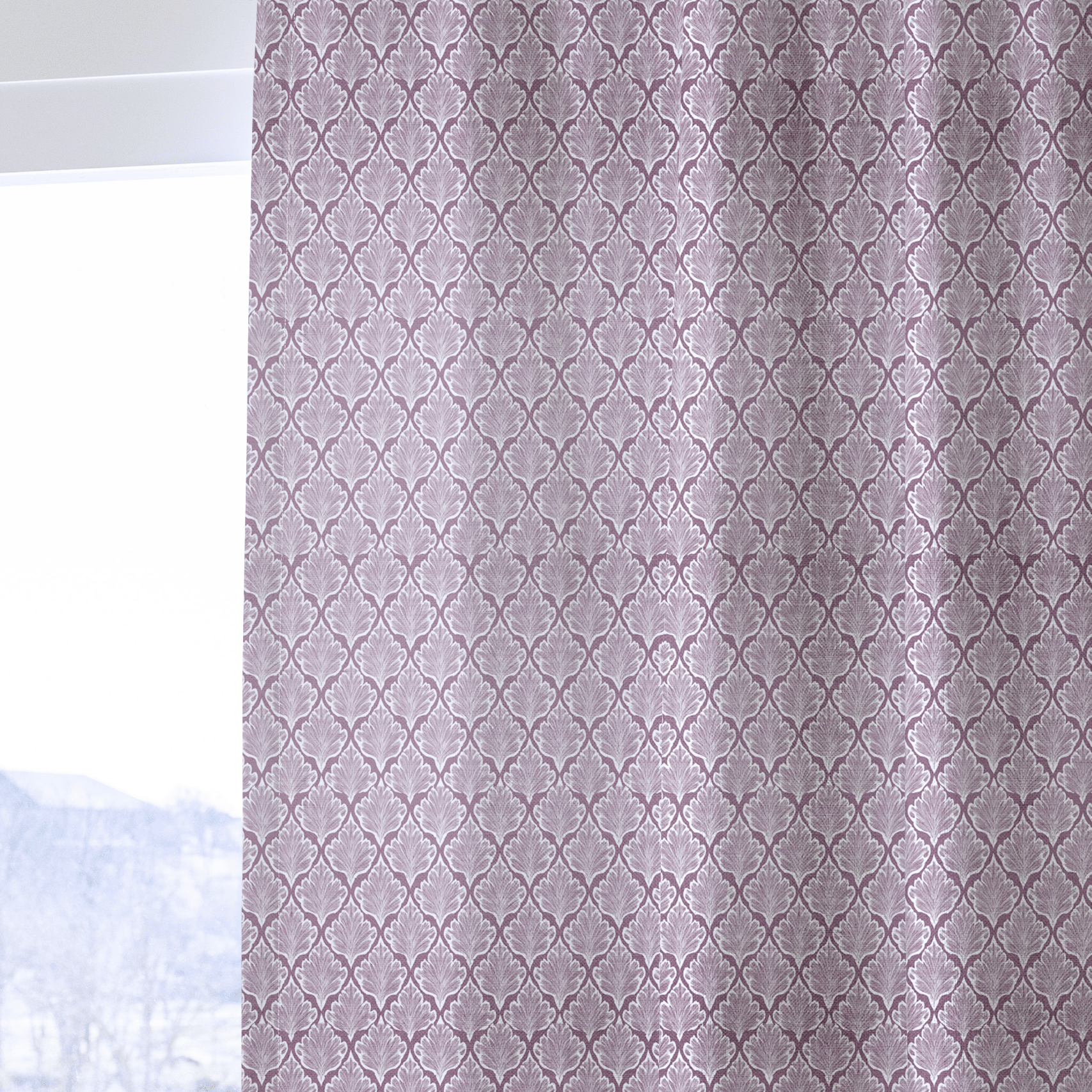 Odessa Clove - Curtain Panel - The Drapery