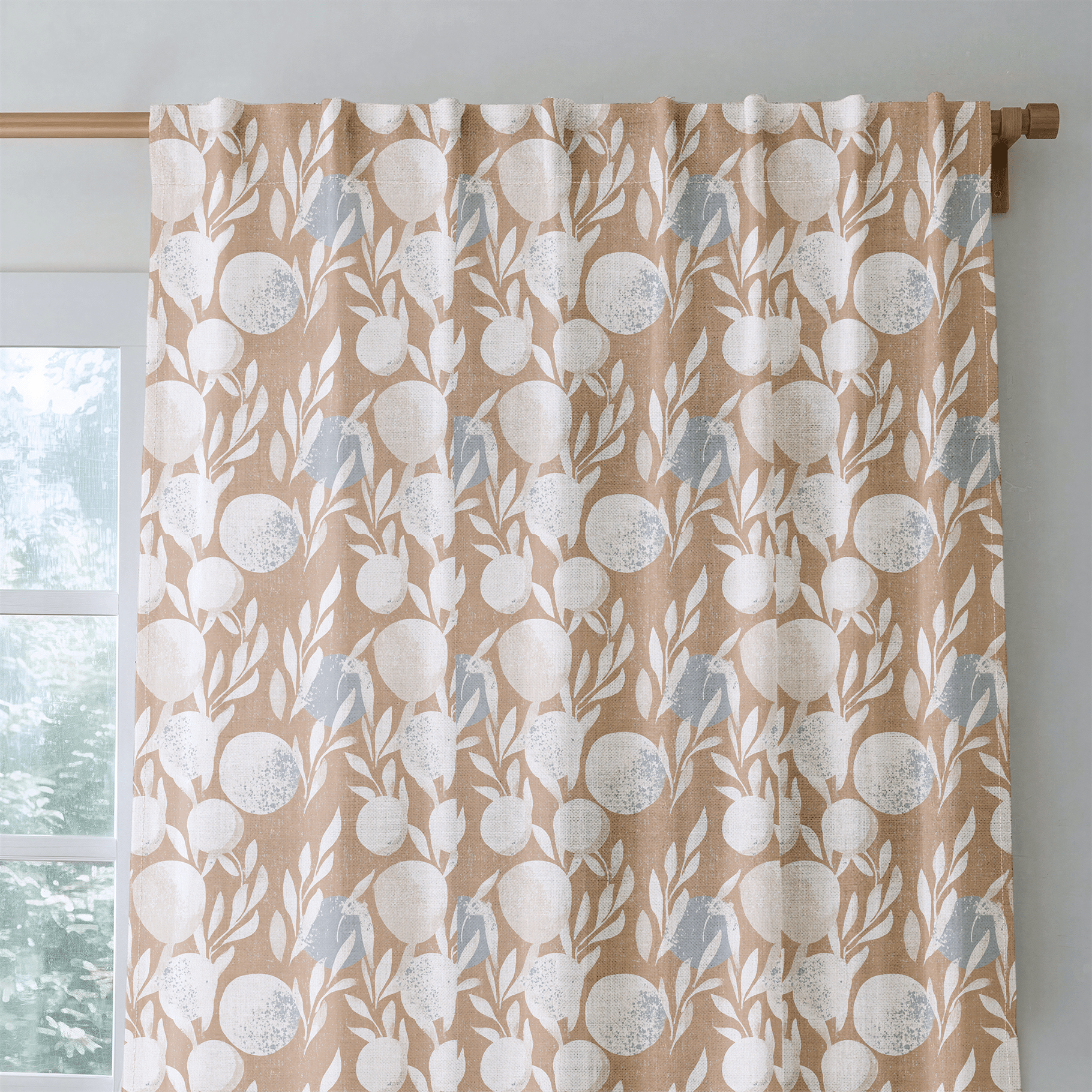 Odette Faye - Curtain Panel - The Drapery
