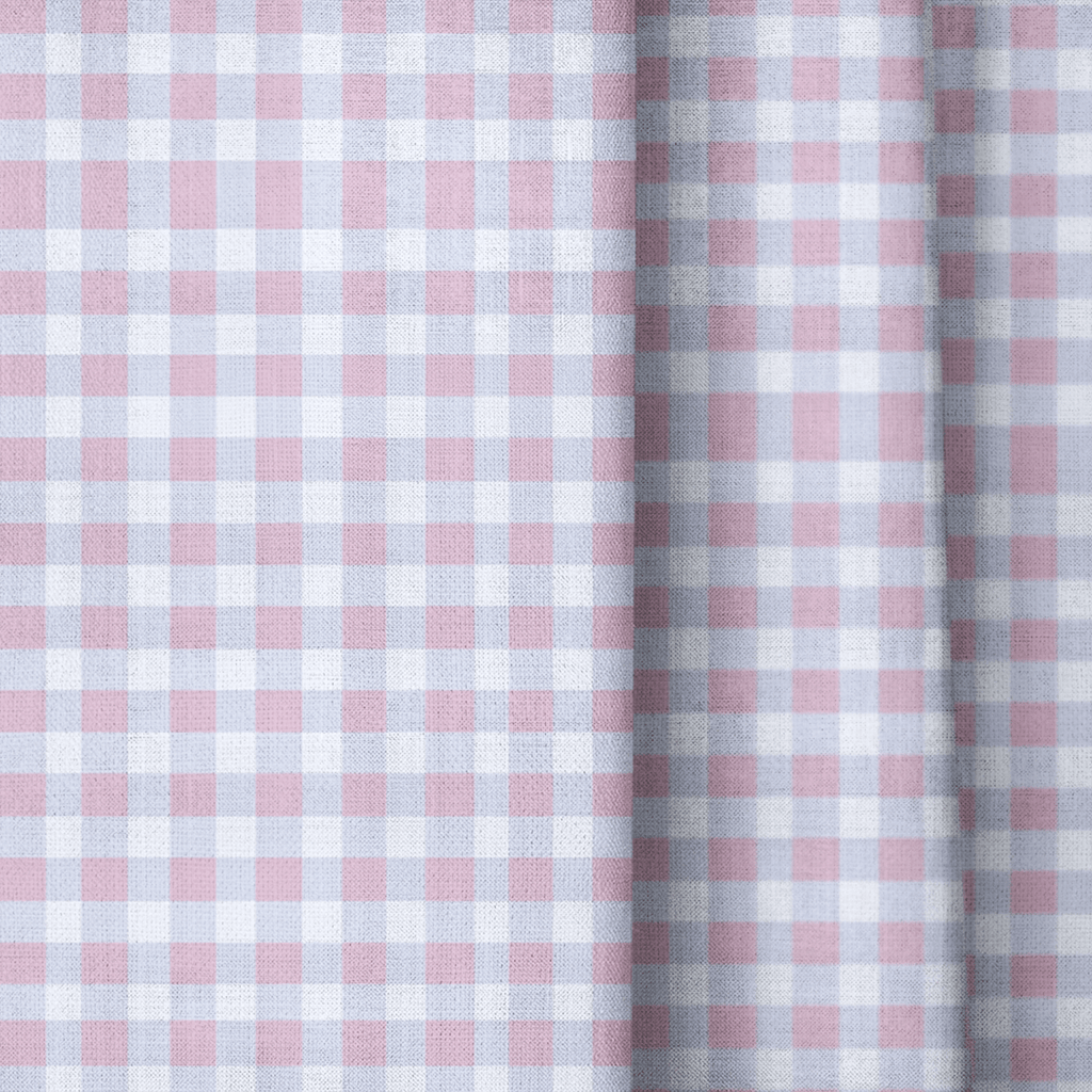 Old Check - Curtain Panel - The Drapery