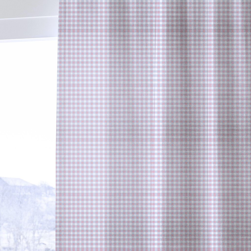 Old Check - Curtain Panel - The Drapery