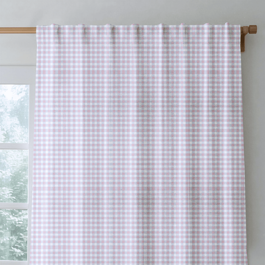 Old Check - Curtain Panel - The Drapery