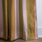 Olive and Blush - Curtain Panel - The Drapery