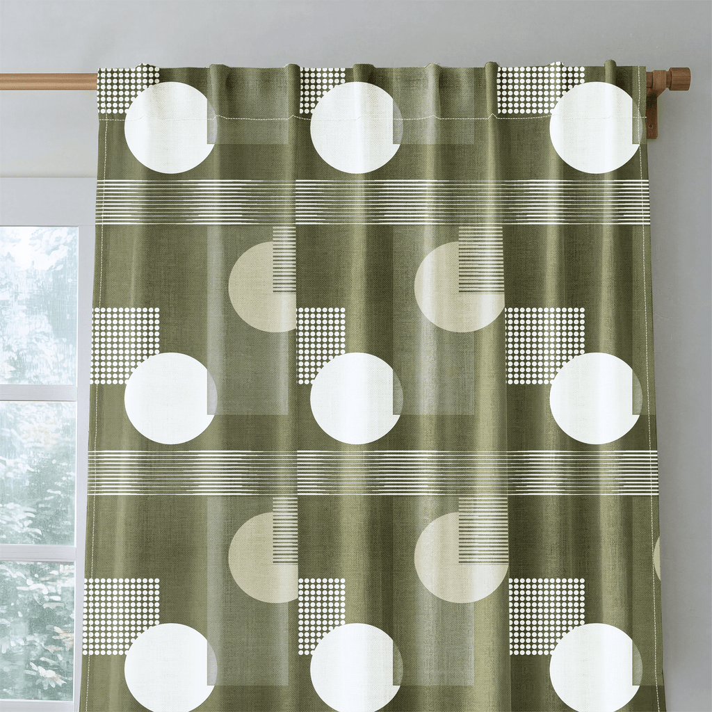 Olive - Curtain Panel - The Drapery