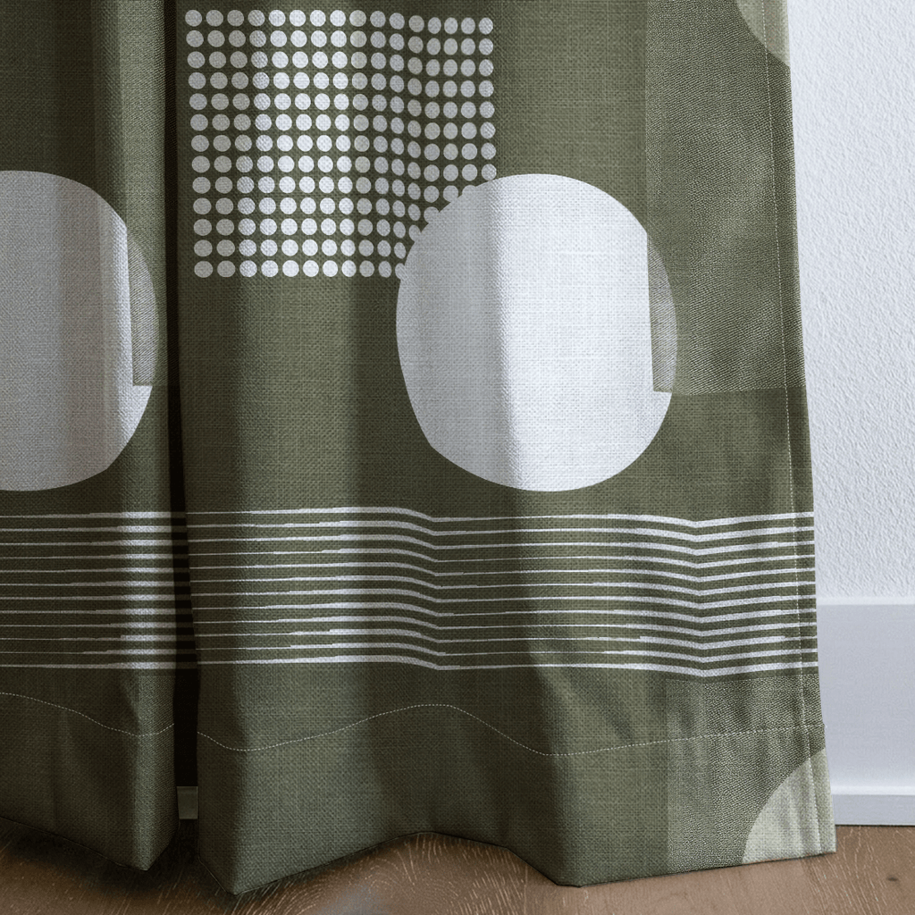 Olive - Curtain Panel - The Drapery