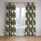 Olive - Curtain Panel - The Drapery