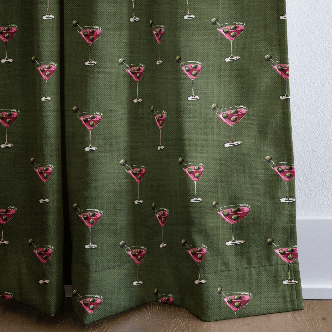 Olive or Twist - Curtain Panel - The Drapery