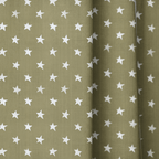 Olive Stars - Curtain Panel - The Drapery